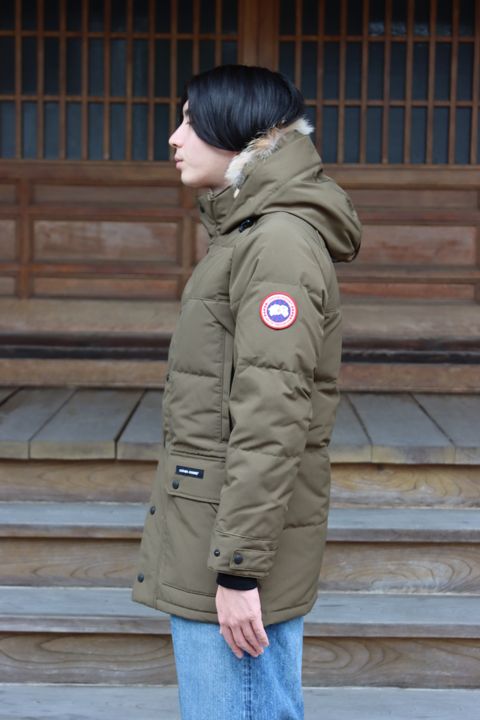 CANADA GOOSE EMORY PARKA FUSION FIT"KHAKI"style.2021.10.17.