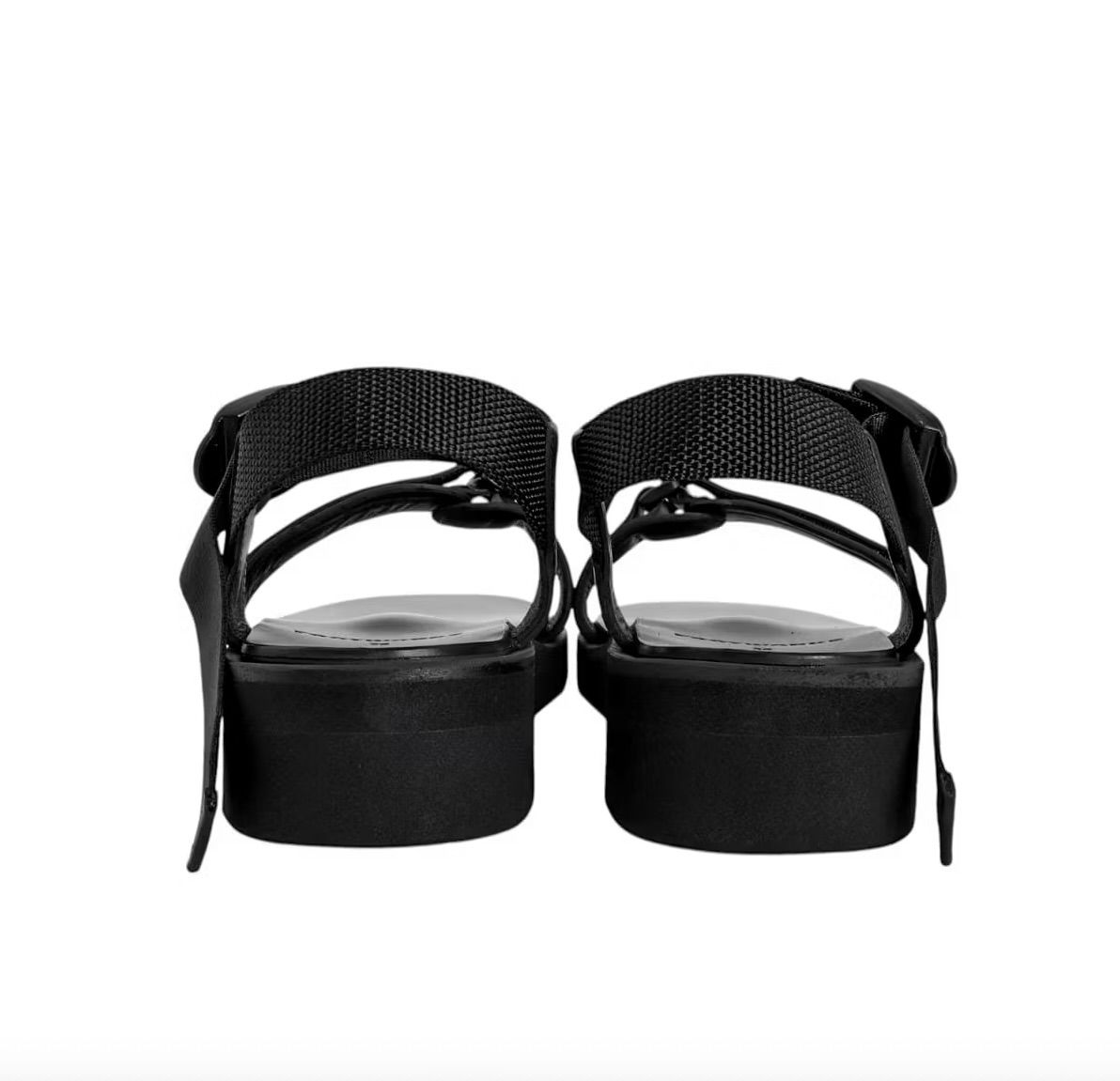 FOOTWORKS サンダル 24cm ブラック FOOTWORKS - FOOTWORKSフットワークス New Sandals with Velcro
