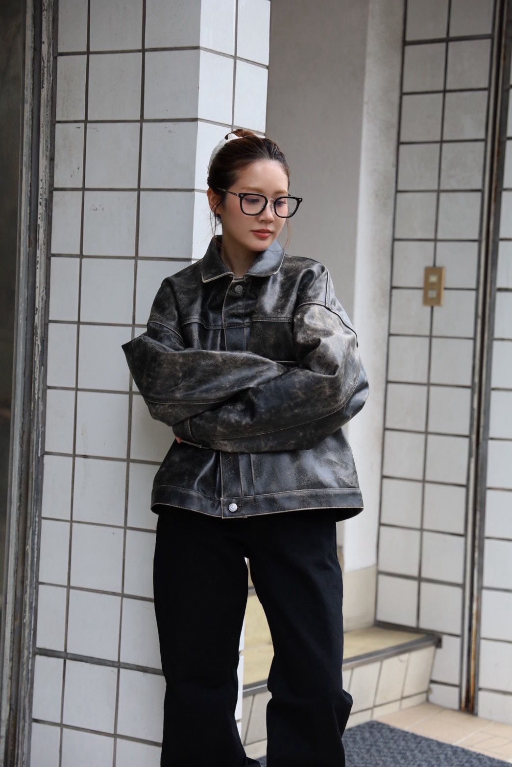 セントマイケル 新作BBJ_LEATHER JACKET style.2026.5.24