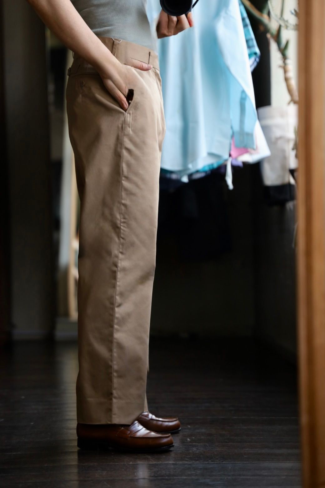 FOUNDOUR ファウンダ 25SS TWILL PANTスタイル | 6285 | mark FOUNDOUR ファウンダ 25SS TWILL PANTスタイル | 6285 | mark