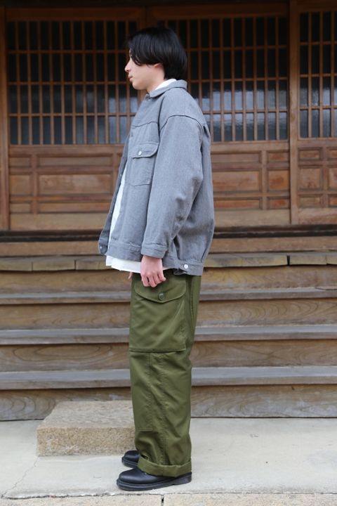 Graphpaper Colorfast Denim Blouson(GM204-30234B) style.2021.1.30.