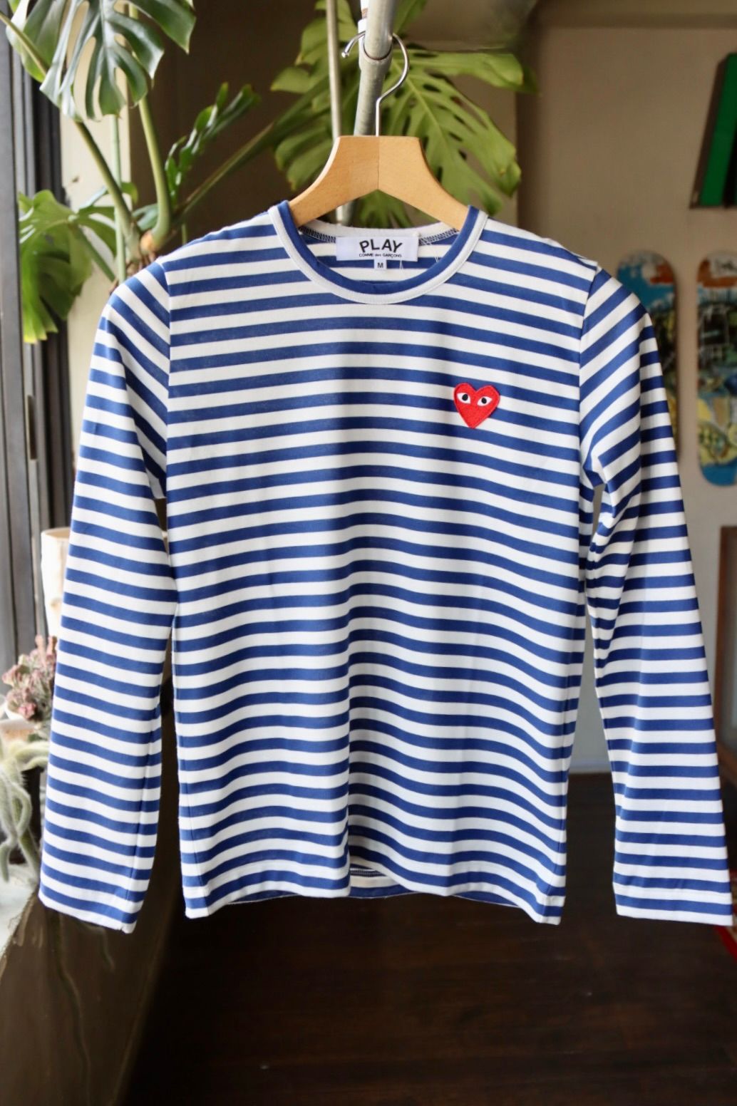 COMMEdesGARCONS ボーダーTシャツ-