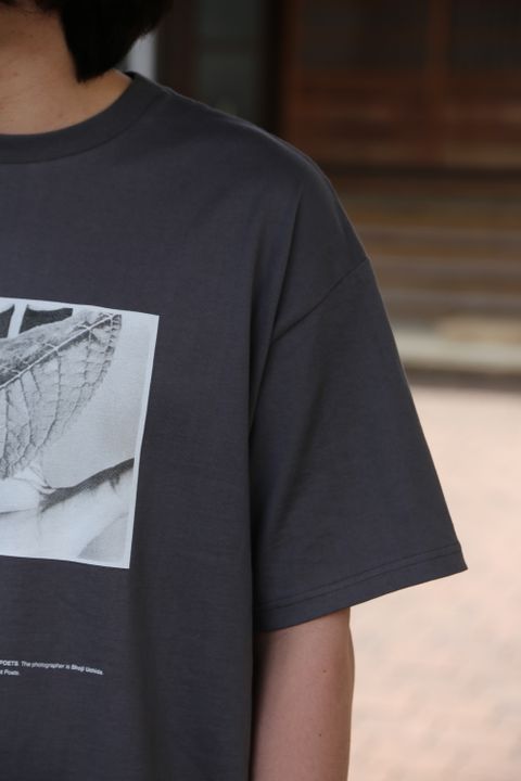 Graphpaper POET MEETS DUBWISE for Graphpaper Oversized Tee “WORDS AND SILENCE” style.2021.4.17.