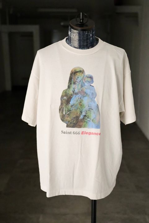 セントマイケル Tシャツ ELEGANCE SS TEE(SM-HR1-0000-020)WHITE★9月1日(月)発売！