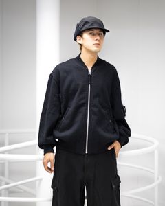 COMME des GARCONS HOMME 綿ウール裏毛MA-1ジャケットスタイル2025.11.10.