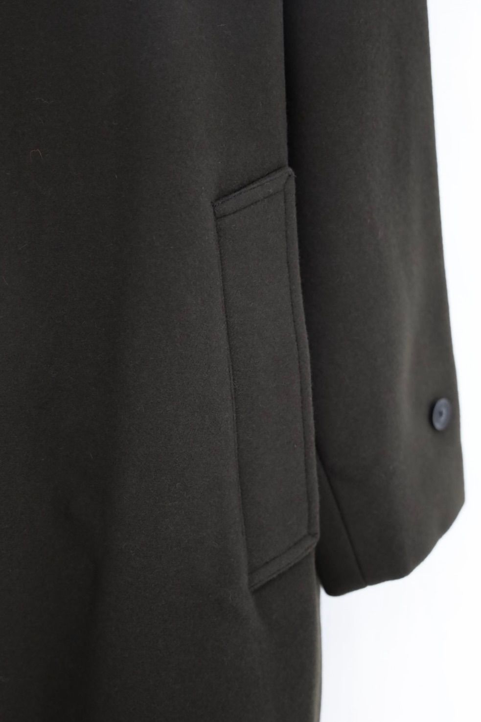 ヨーク 25FW Melton Big Balmaccan Coat(YK25FW01033C)BROWN☆10月11日(土)新作発売！