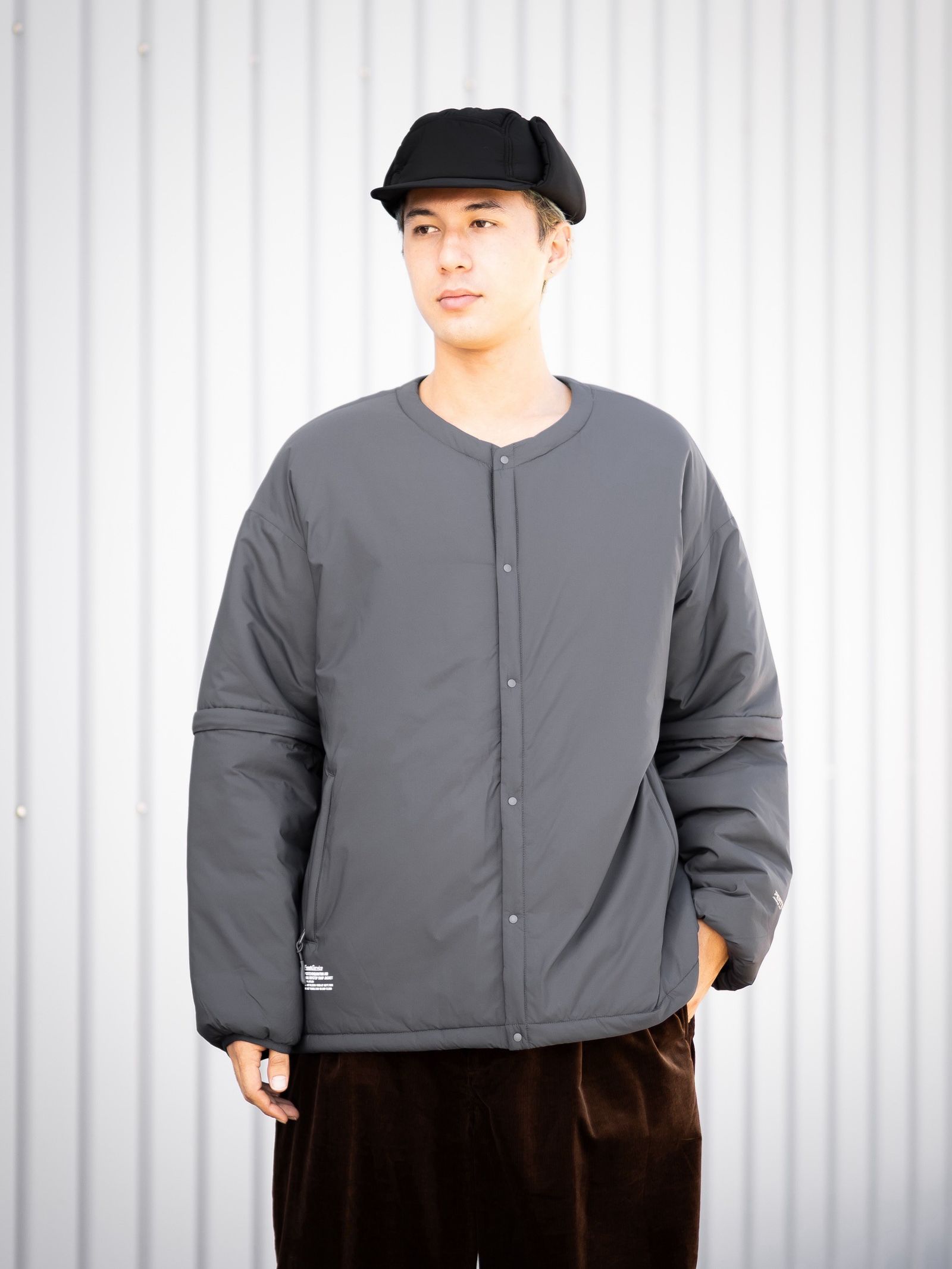 FreshService PERTEX® QUANTUM AIR MINI RIPSTOP SNAP JACKET MARKスタイル