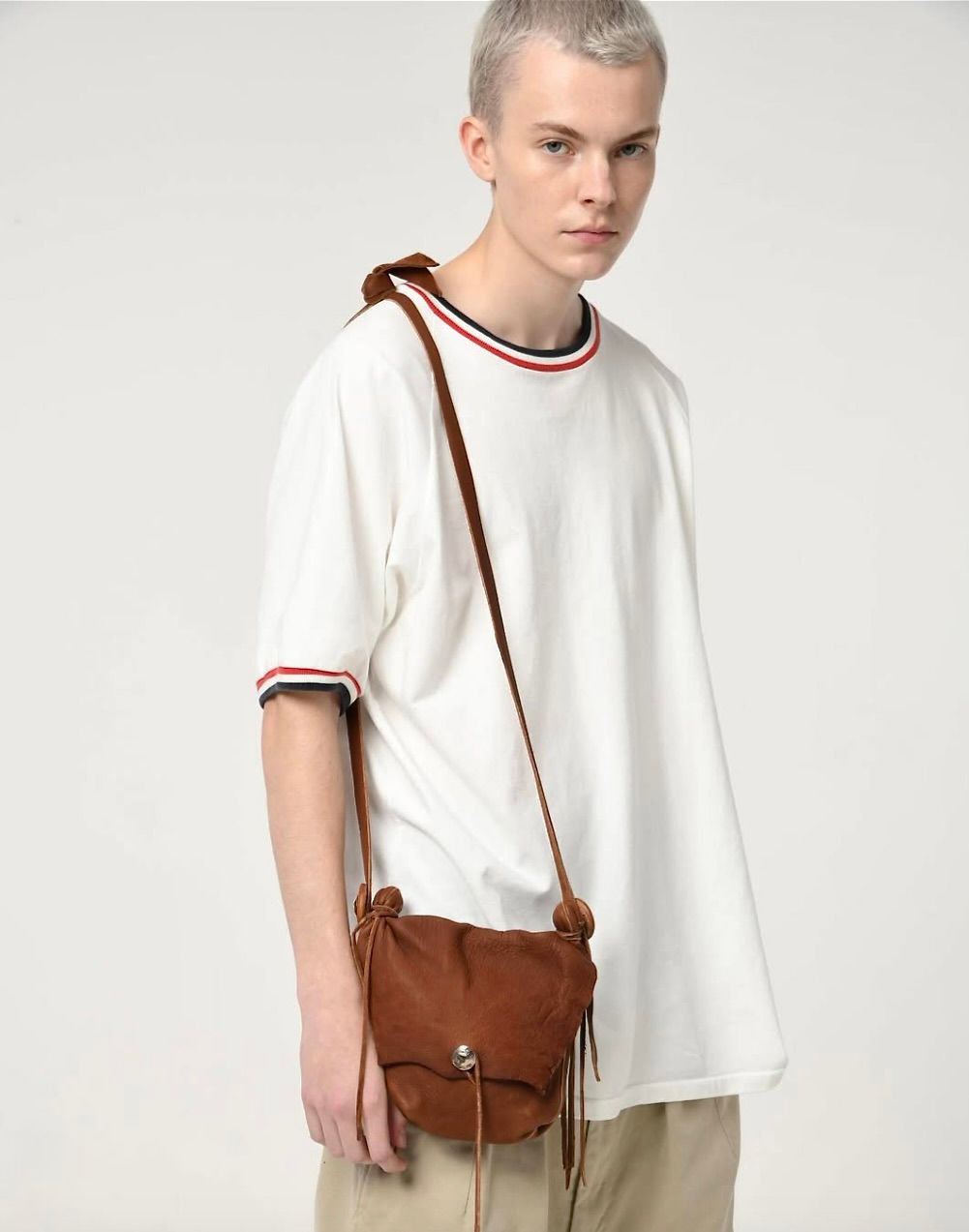 BOWWOW - BOW WOW バウワウ バッグDEER SKIN BAG(BW251-SWT BOWWOW - BOW WOW バウワウ バッグDEER SKIN BAG(BW251-SWT
