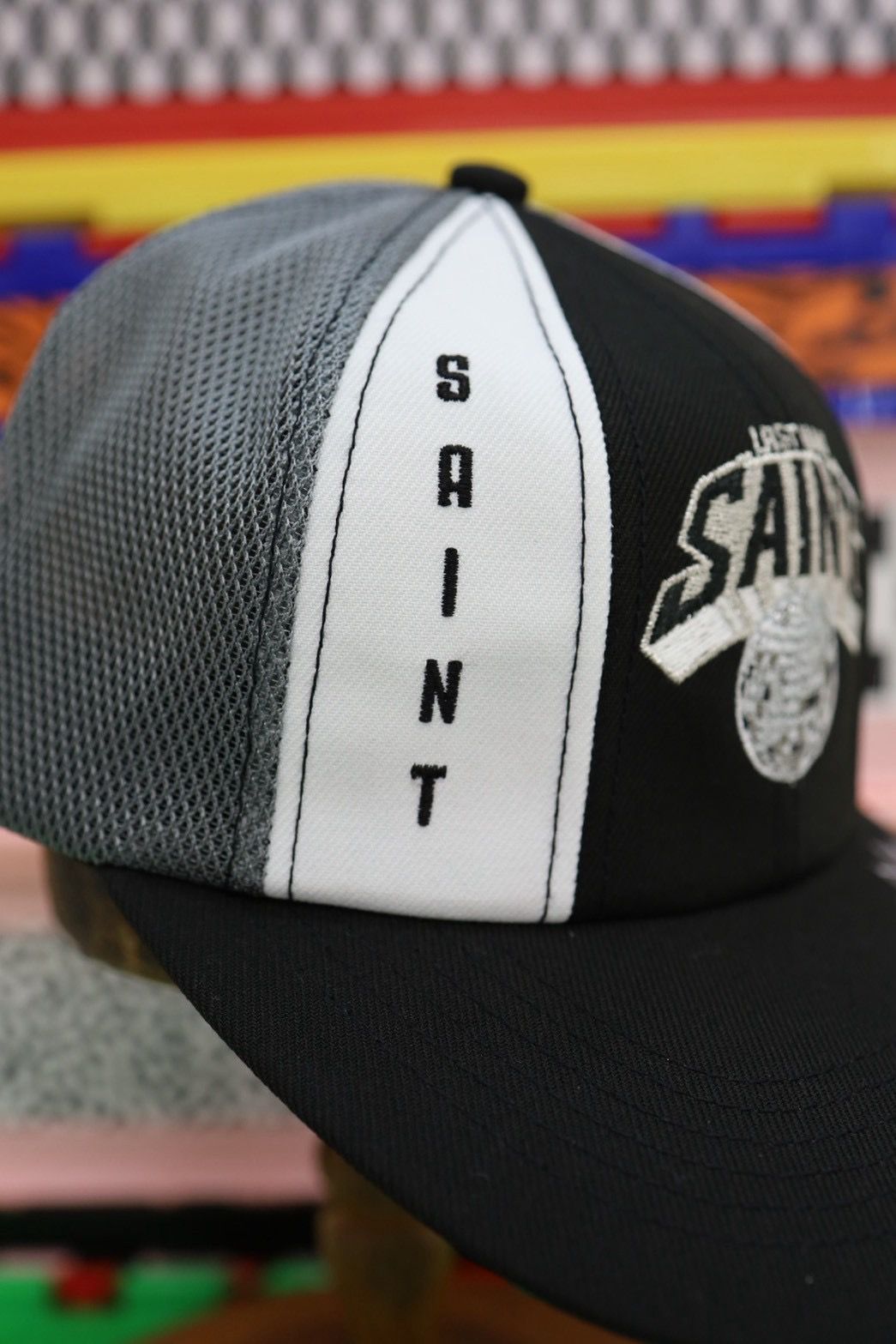 セントマイケル 26SS MIRROR BALL_LM_CAP(SM-MK8-0000-C42)BLACK☆4月11日(土)発売！