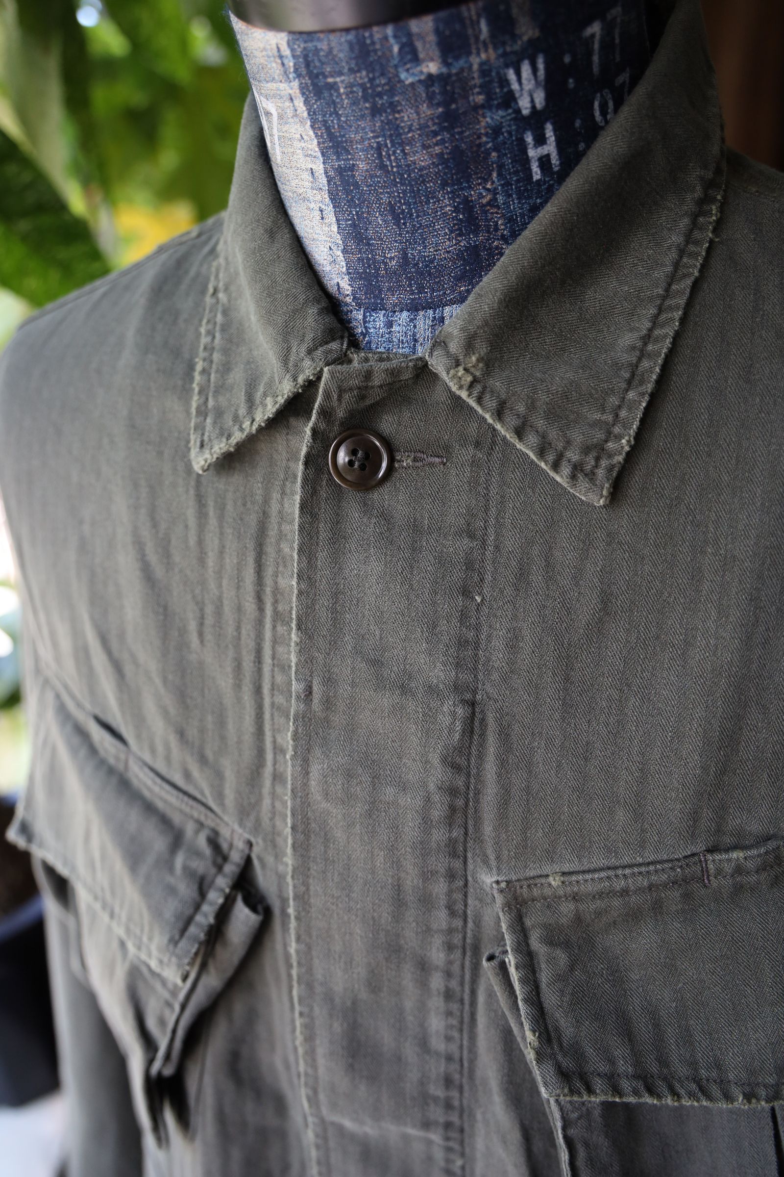 アプレッセ 2025 STYLE2  ジャケット Vintage US Army Jungle Fatigue Jacket(25AAP-01-57)OLIVE☆7月26日(土)発売！