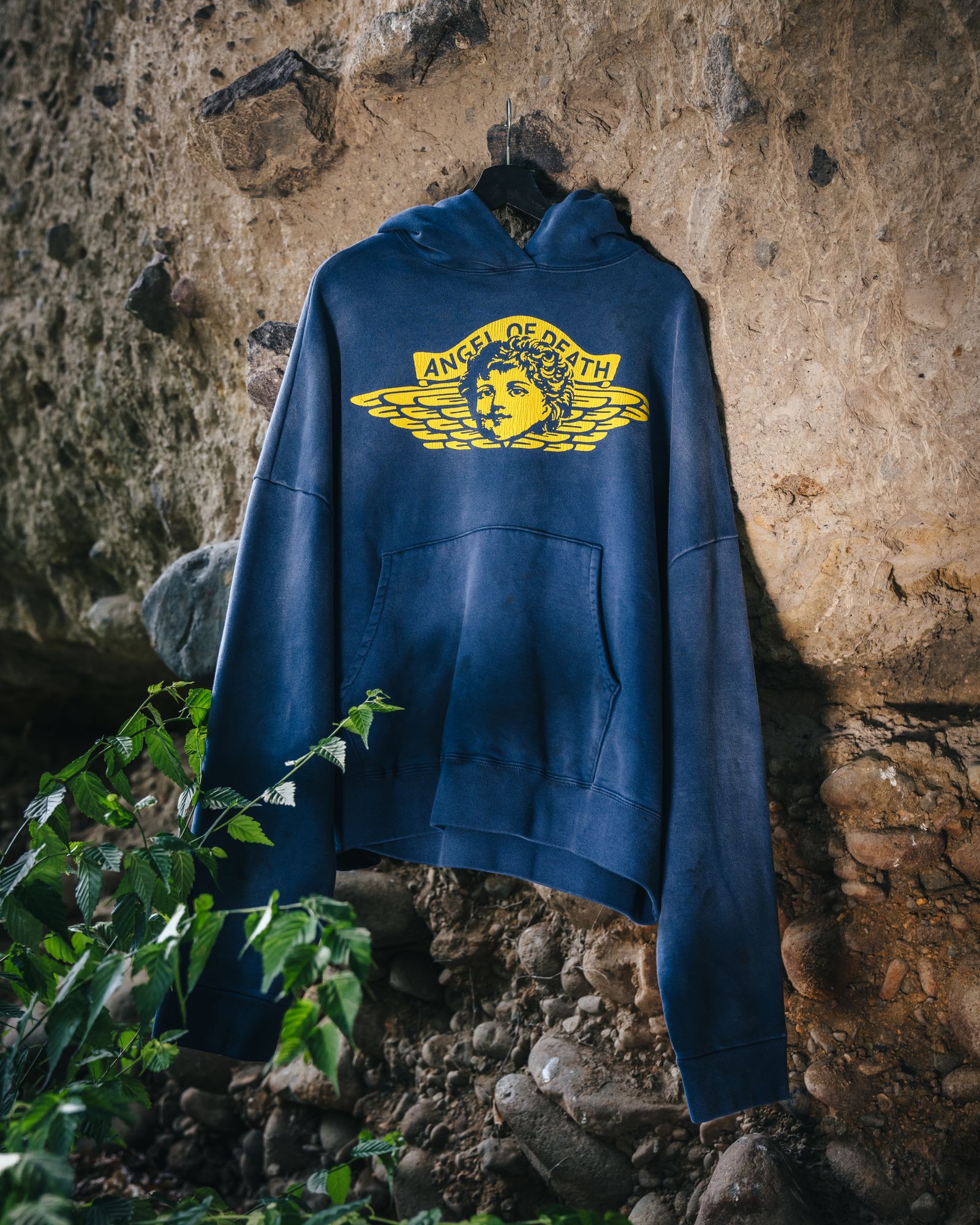 セントマイケル24AW ANGEL HOODIE(SM-YS1-0000-044)NAVY