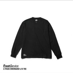 フレッシュサービス 2-PACK CORPORATE L/S TEE (BLACK)☆8月23日(土)発売！