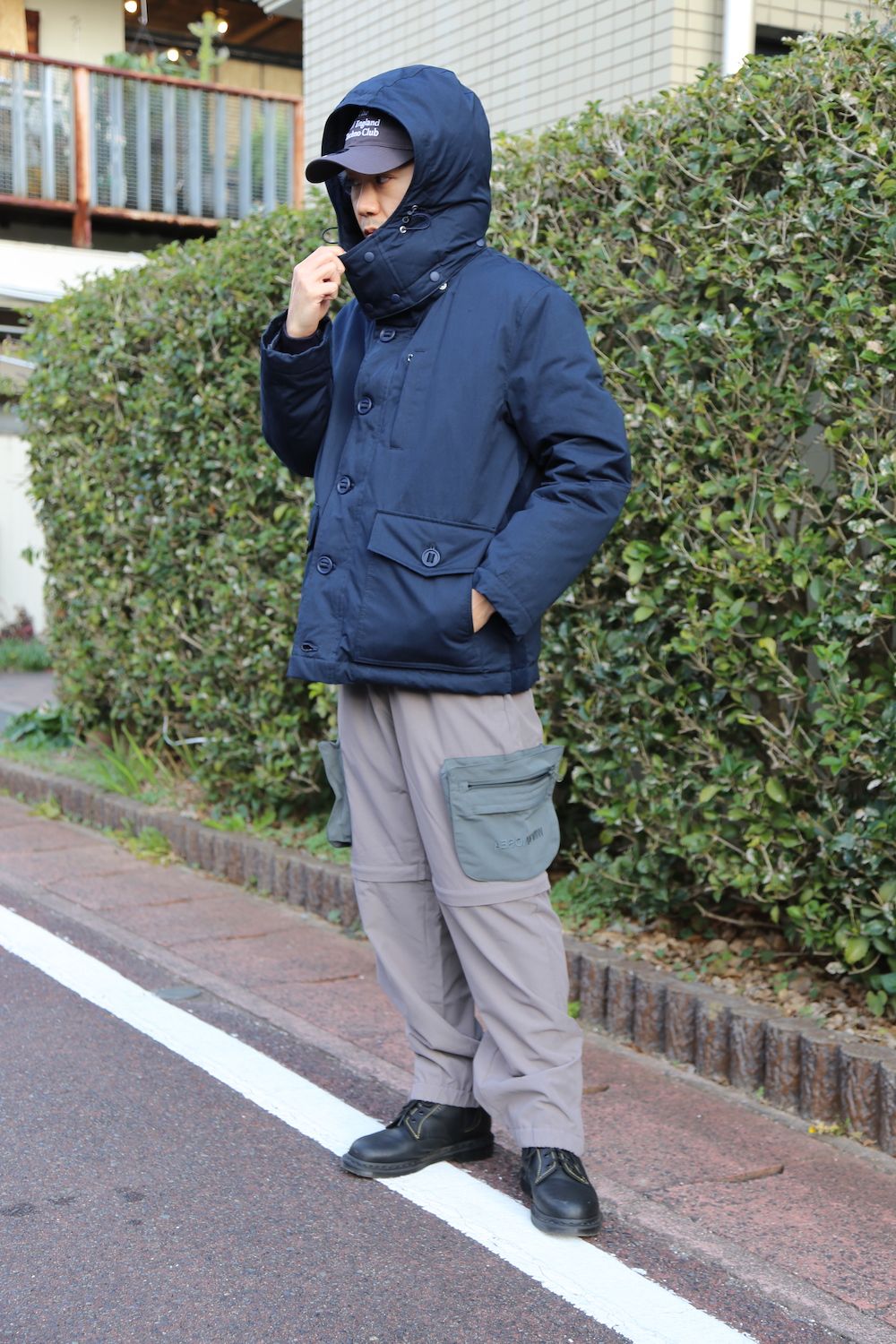 Comme des Garcons Homme  綿ナイロンウェザーブルゾン style.2020.12.11.