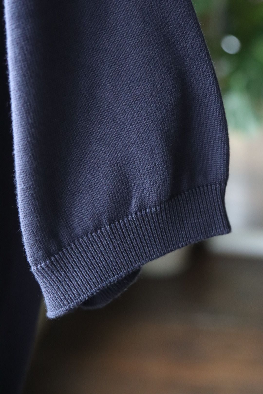 アプレッセ23SS S/S Cotton Knit S/S Polo Shirts(23SAP-03-04H)NAVY☆3月25日(土)発売！