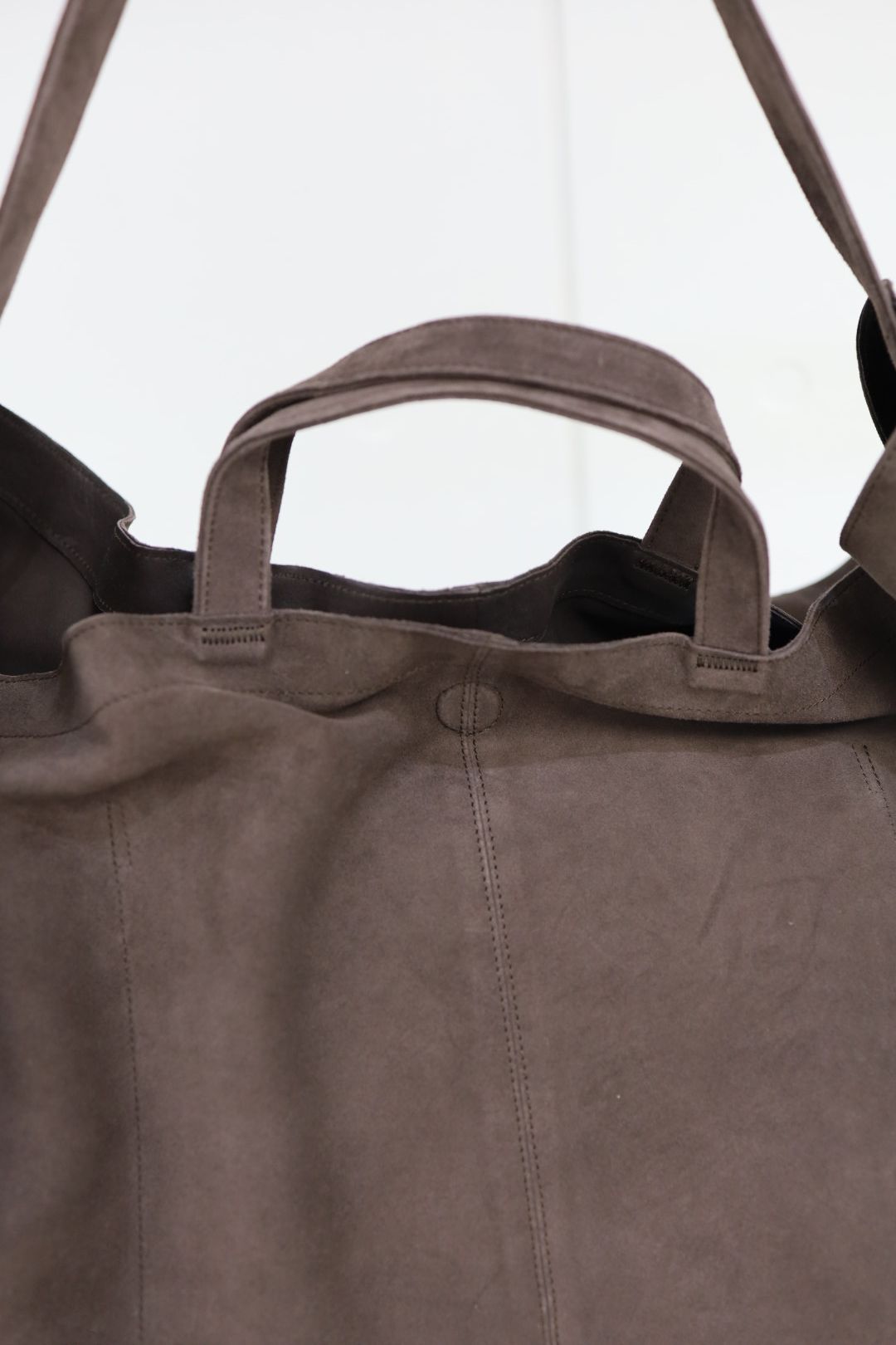 Morphee / モルフェトートバッグ MESSENGER OIL SUEDE(MSG-ODC)DARK CHOCO☆新作入荷！