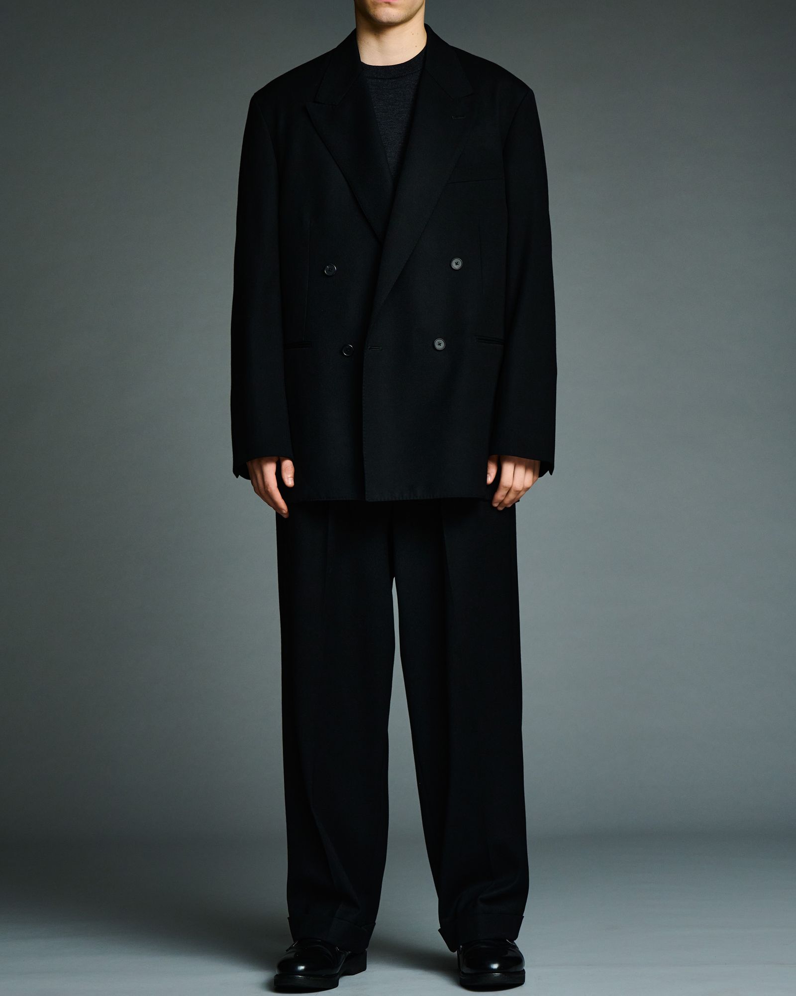 A.PRESSE - アプレッセ 2026 STYLE2 Wool Double Breasted Jacket
