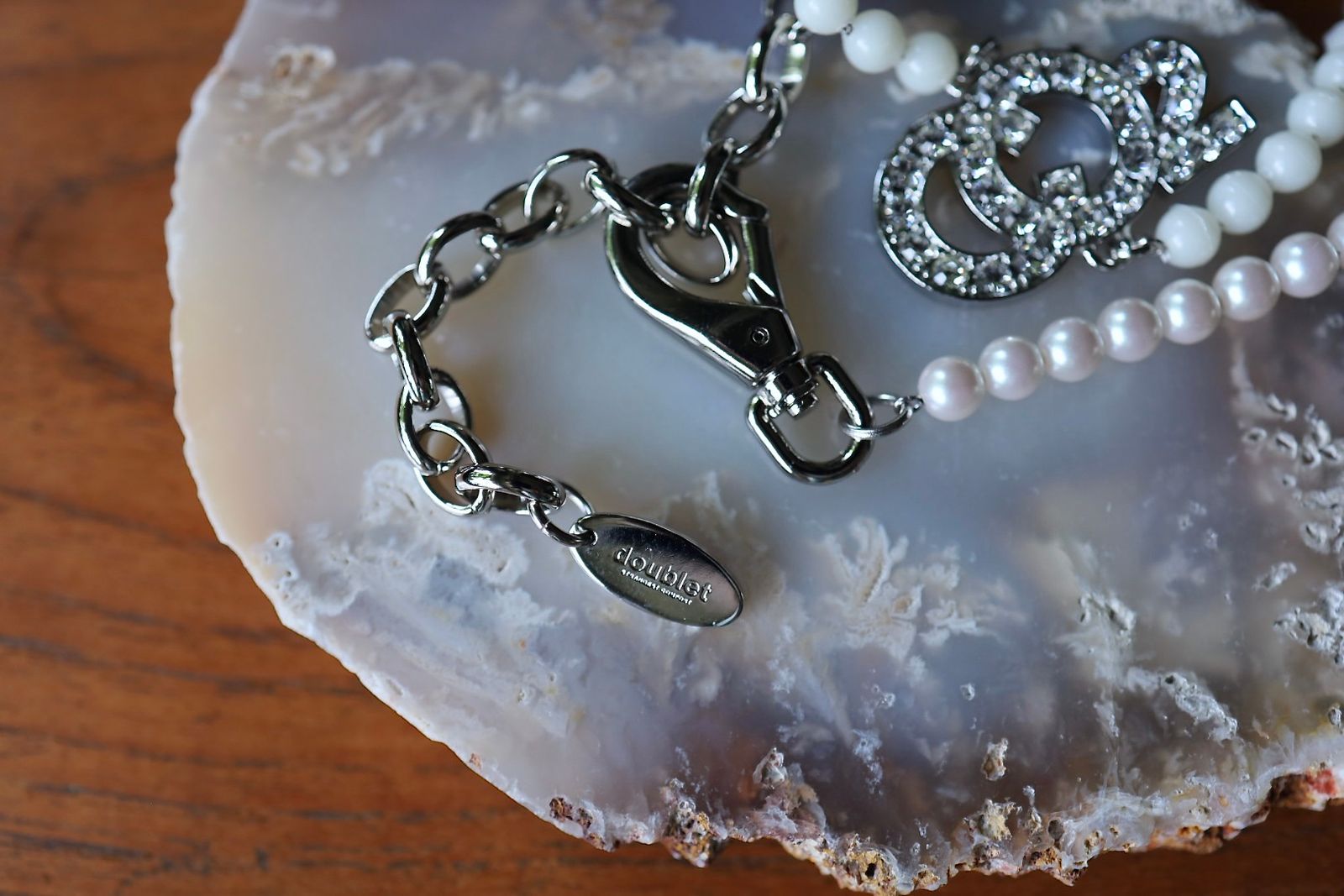 doublet ダブレット26AW AIR CARBON CHOKER NECKLACE (26AW79AC52)SILVER☆8月6日(木)発売！