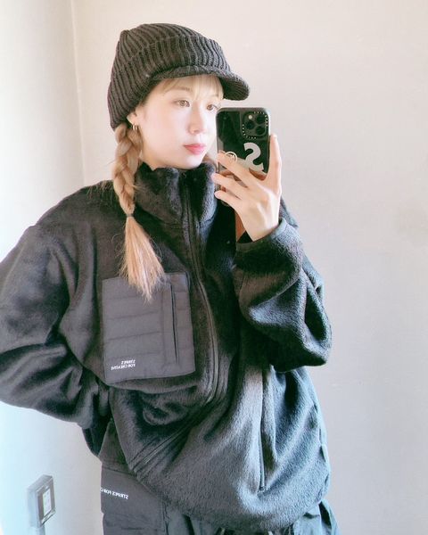 S.F.C エスエフシー 23FW DOWN POCKET PORLATEC JACKET"Black"スタイル