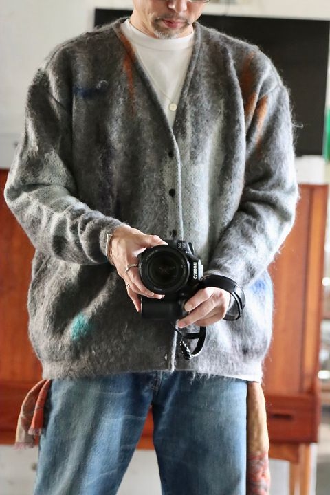 ヨーク22AW STILL JACQUARD CARDIGANスタイル.2022.9.6.