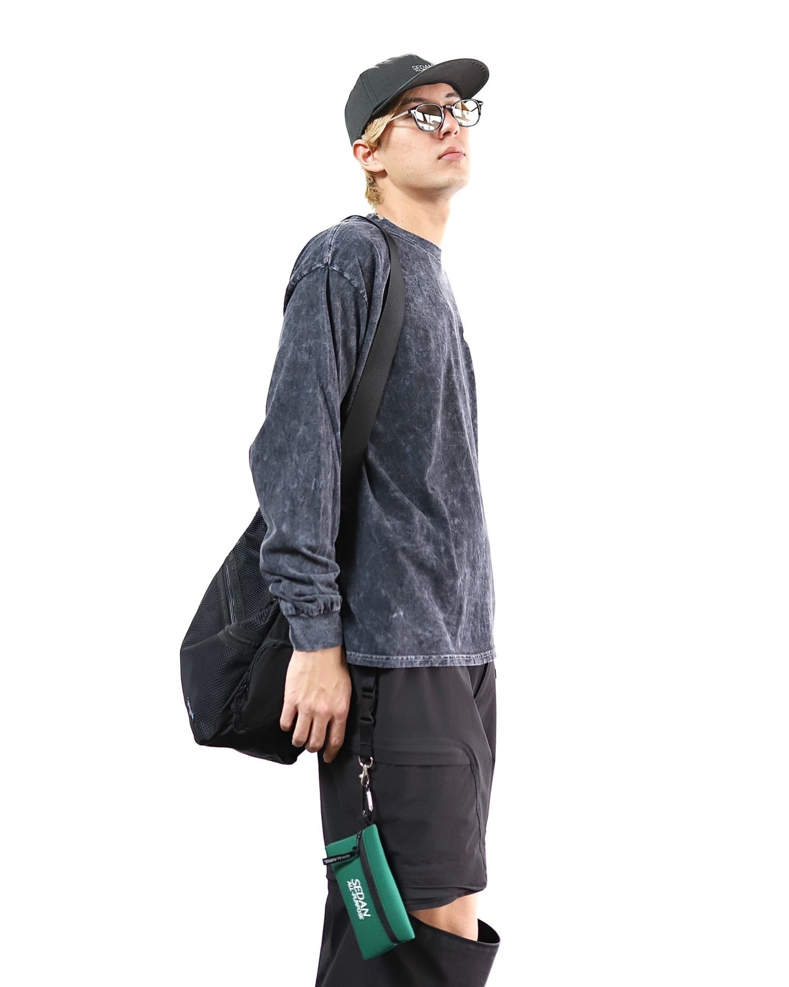 SEDAN ALL-PURPOSE SS24 新作Oval Logo Mineral Wash L/S Tee style 2024.2.23