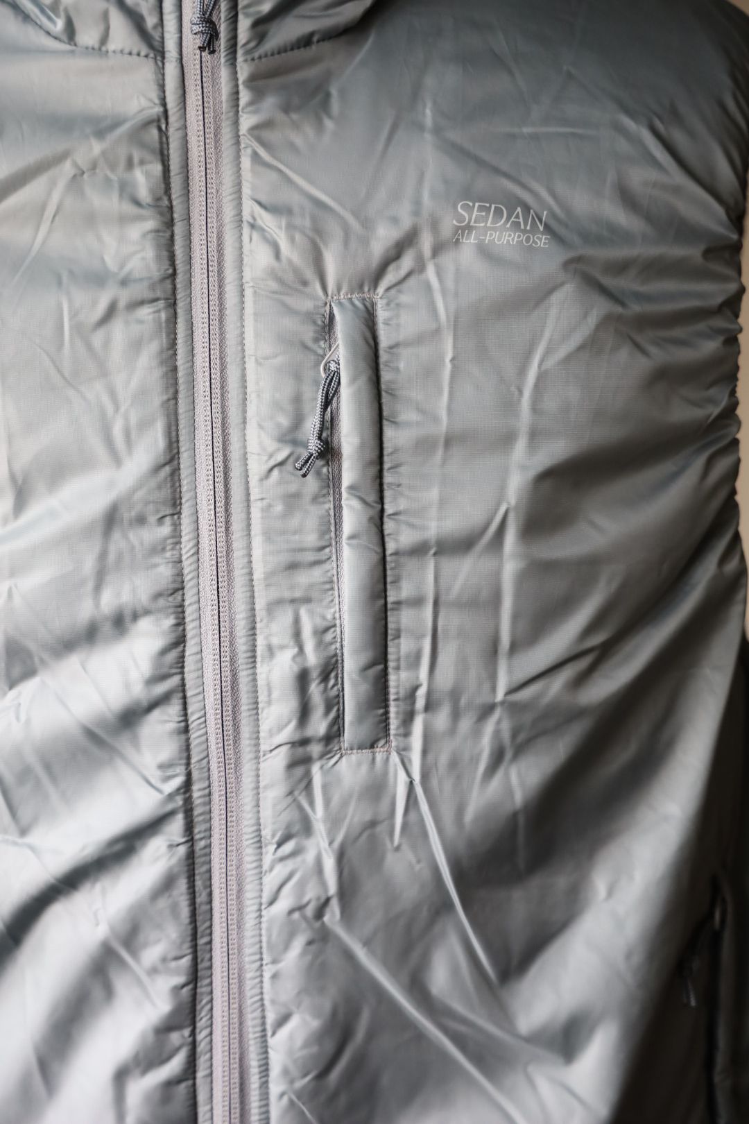 セダンオールパーパス FW25 Packable Puff Vest(SD25F-JK01)Grey