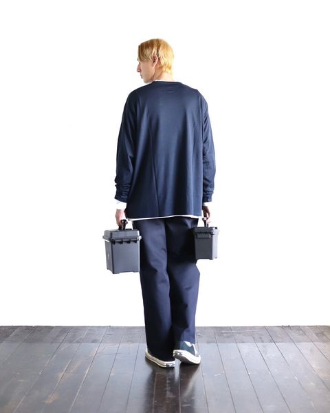 FreshService 24SS WASHABLE WOOL L/S TEE スタイル
