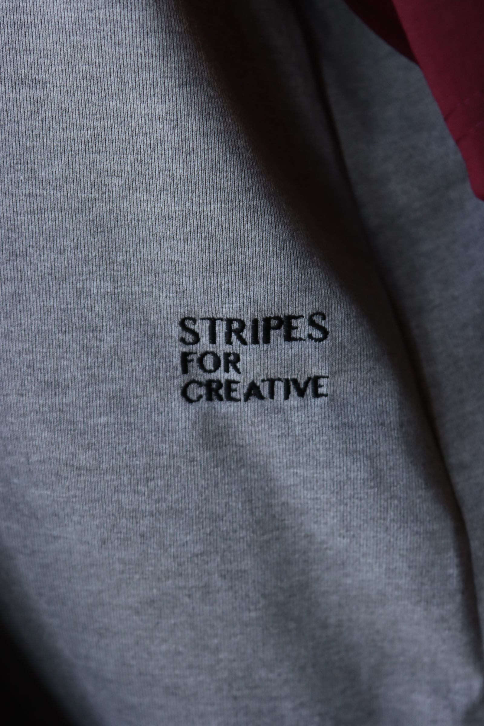 S.F.C 24SS エスエフシー RAGLAN BASEBALL TEE(SFCSS24CS12)Grey/Burgundy