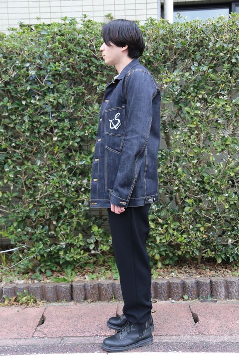 sulvam 2021SS 新作 サルバムMens slim denim jacket style.2020.12.19.