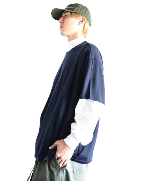FreshService 24SS WASHABLE WOOL S/S TEE スタイル