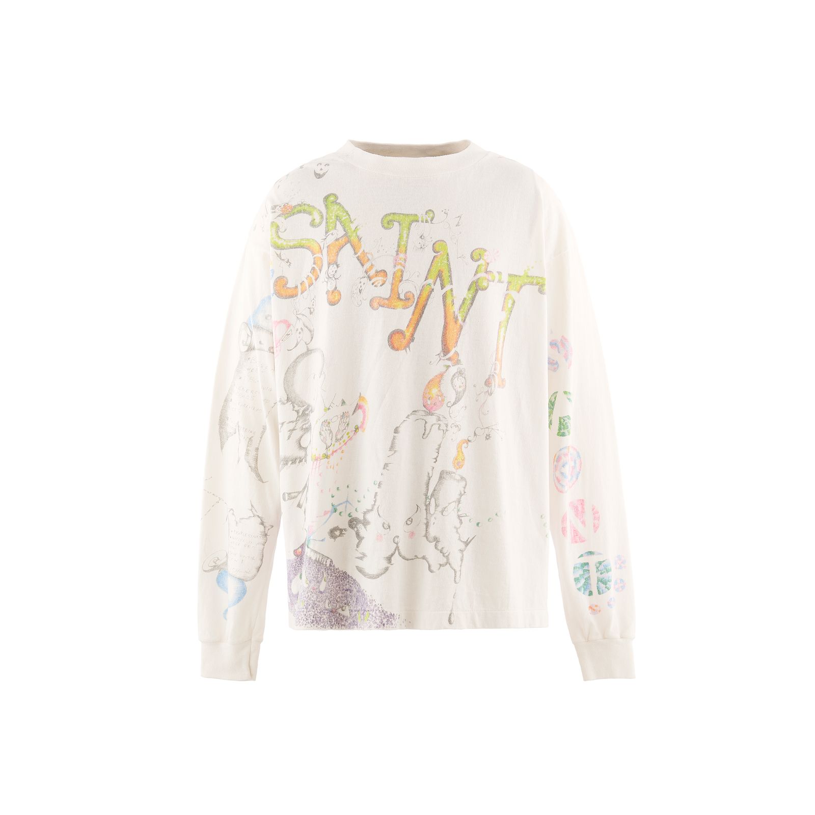セントマイケル 26AW COCO_LS T-SHIRT(SM-MK1-0000-C17)WHITE☆9月5日(土)発売！