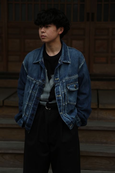 Yohji Yamamoto W-8オンスデニムジャケット(HD-Y08-057) style 2021.02.24.