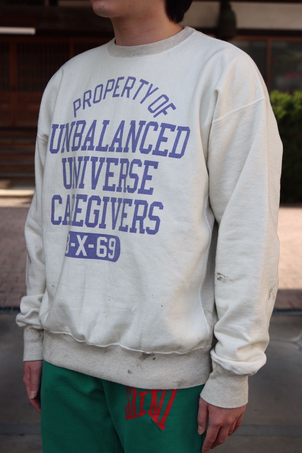 SAINT M×××××× SWEAT SHIRT COLLEGE style.2022.2.25 ※2月26日(土)発売