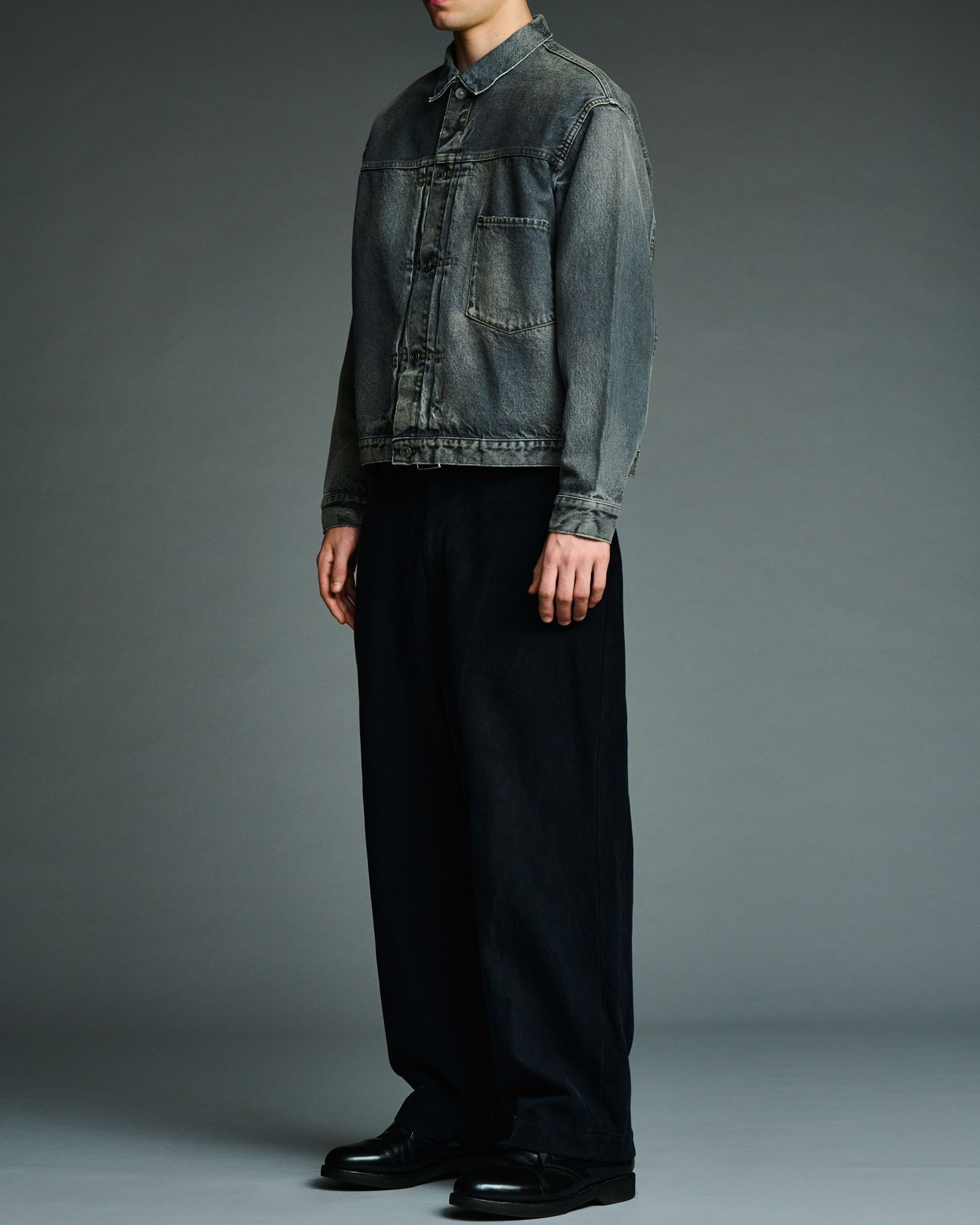 アプレッセ 2026 STYLE2 Vintage Gray Denim Jacket(26AAP-01-44)GRAY☆9月19日(土)発売！