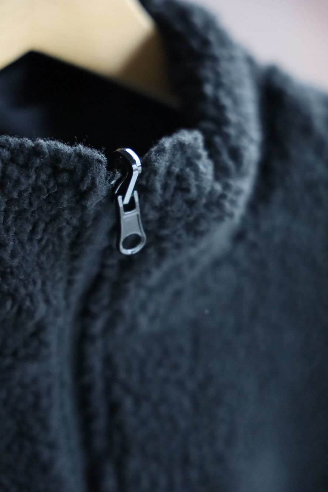 イズネスミュージック 25AW DELAY REVERSIBLE FLEECE JACKET (IMP6_22_MUSIC DELAYJK01)BLACK☆新作発売！