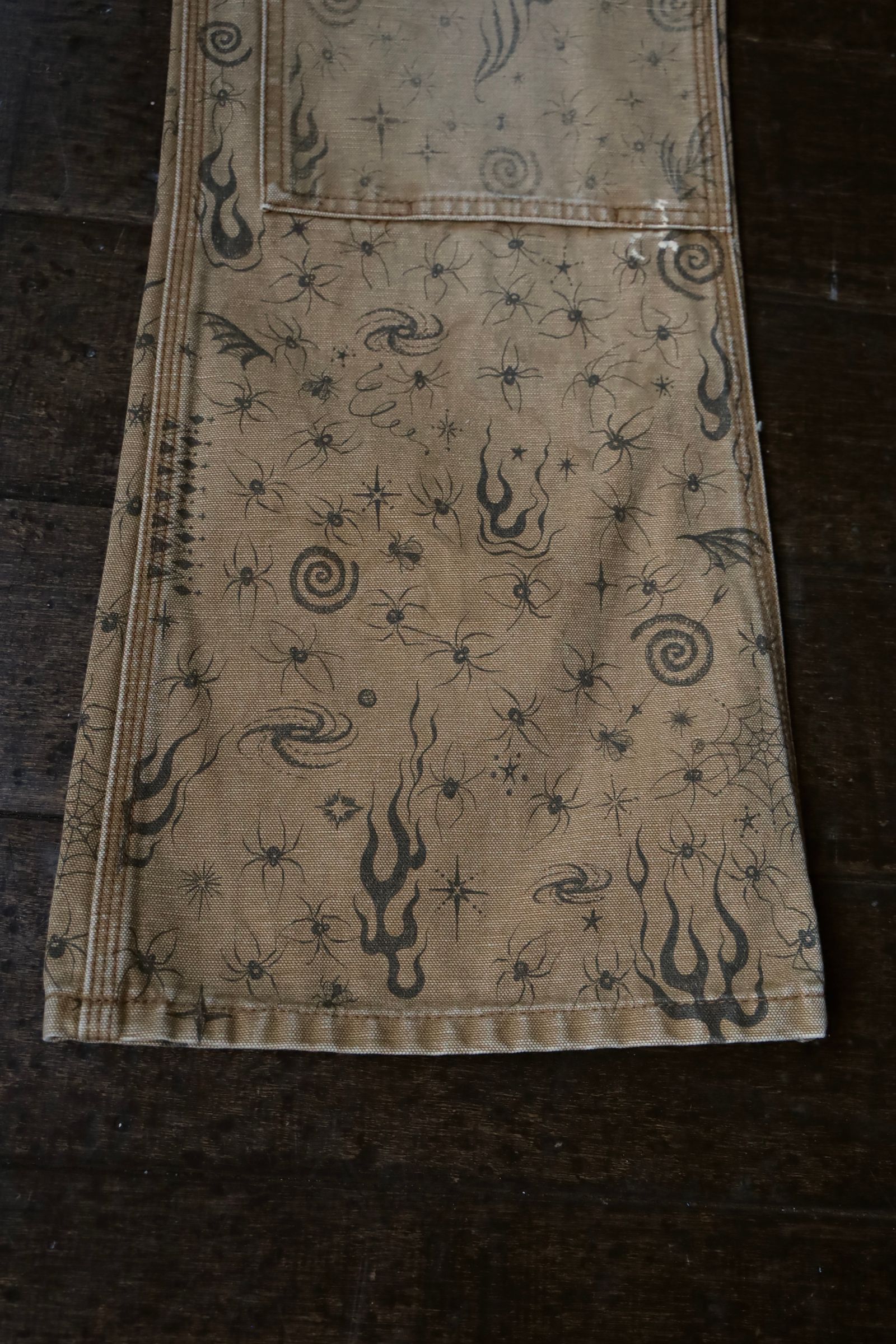 セントマイケル25SS Dr.Woo DW_DBL KNEE PANTS(SM-HR8-0000-C44)BEIGE