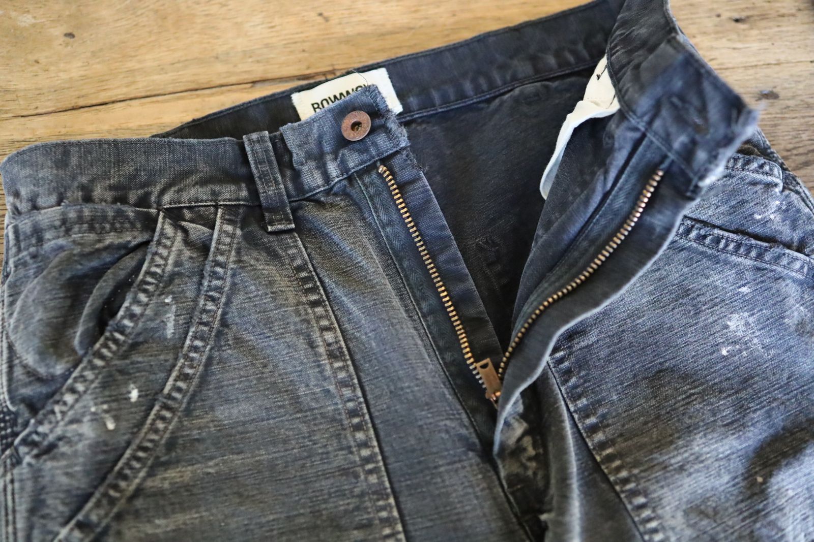 BOW WOW 25FWバウワウ  DUCK PAINTER PANTS AGED(BW252-DPP)AGED BLACK★10月25日(土)発売!