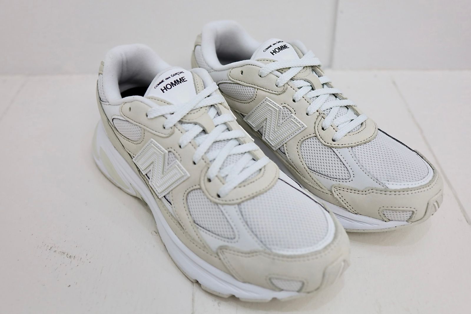 コムデギャルソンオム COMME des GARCONS HOMME×New Balance 2010V(HQ-K102-001) WHITE