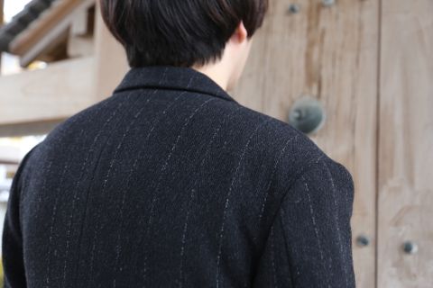 yohji yamamoto 21ss 新作「食べて...いい?」マチ付長袖PT style.2020.12.11.