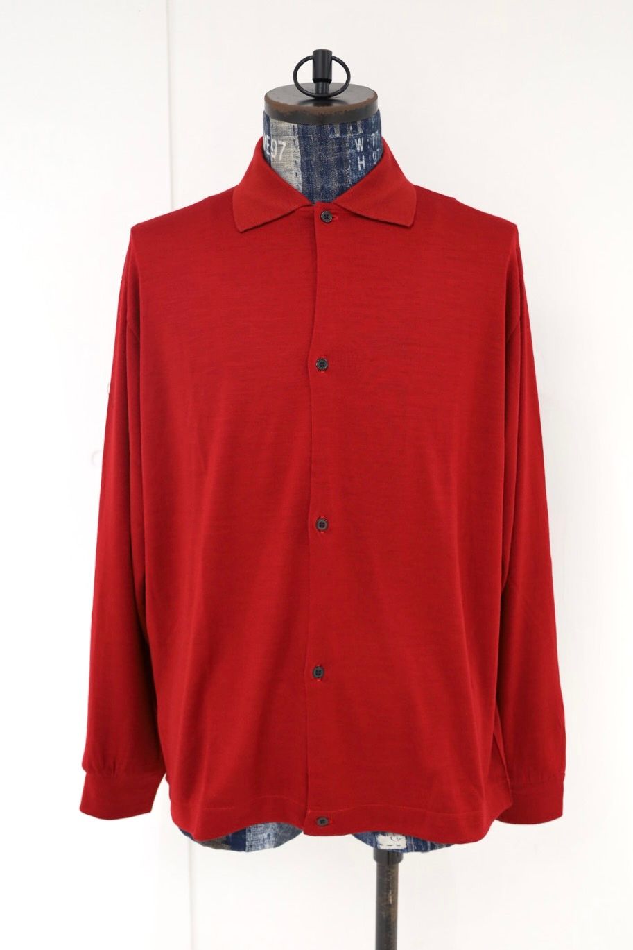 マーカ 26AW SHIRT CARDIGAN(M26C15CS01C)RED☆新作発売！