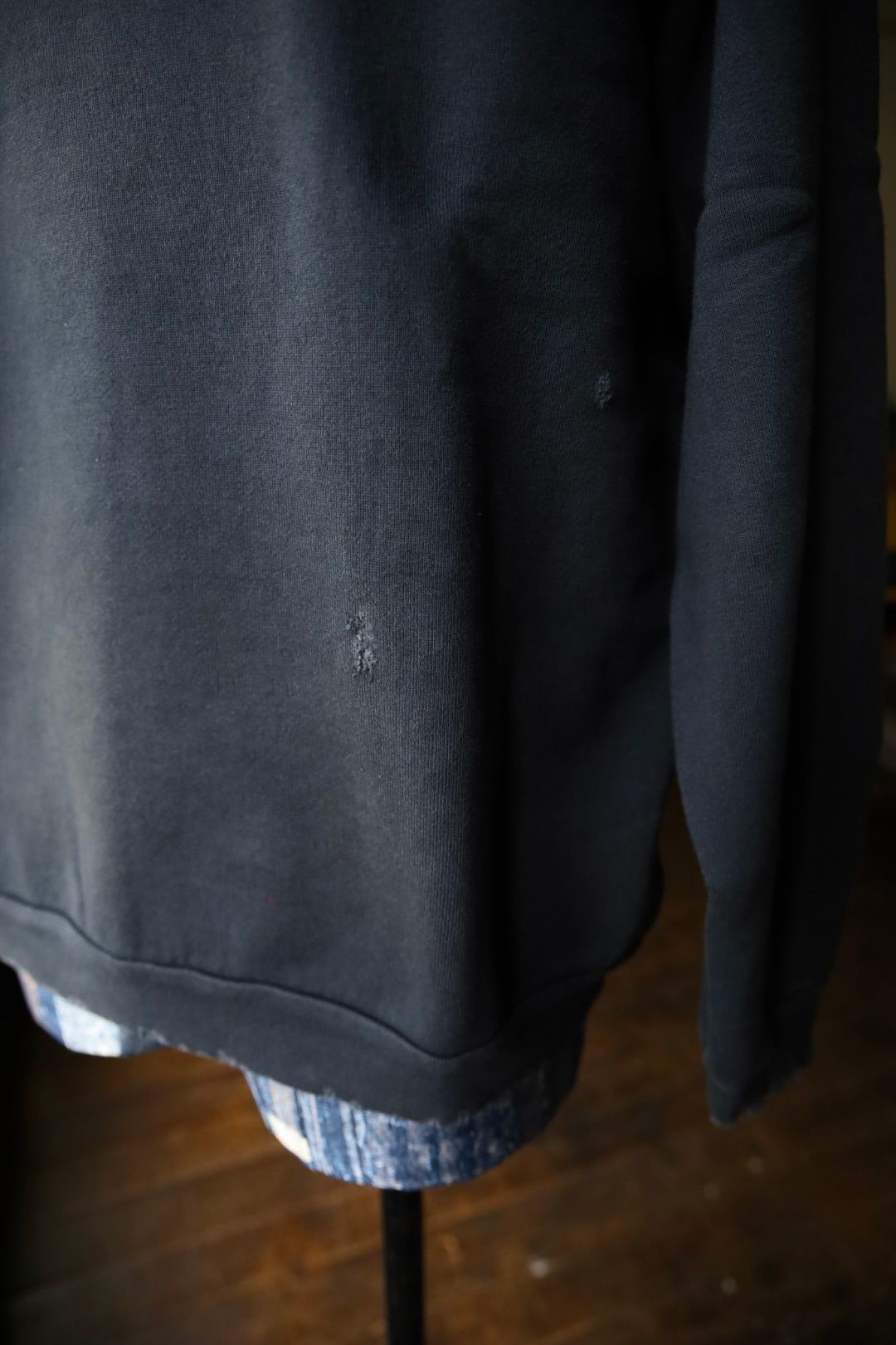 アプレッセ 2025 STYLE2 Vintage Double V Sweatshirt(25AAP-05-11)BLACK☆8月30日(土)発売！