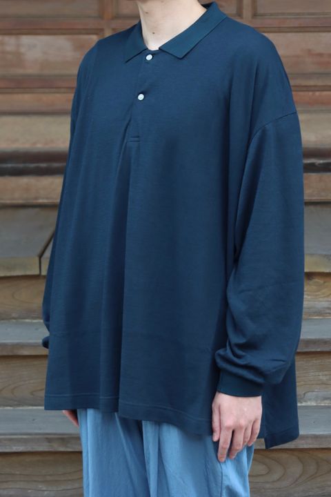 S.F.C CASHMERE BIG POLO(SFCFW21CS04)style.2021.9.6※9月11日発売