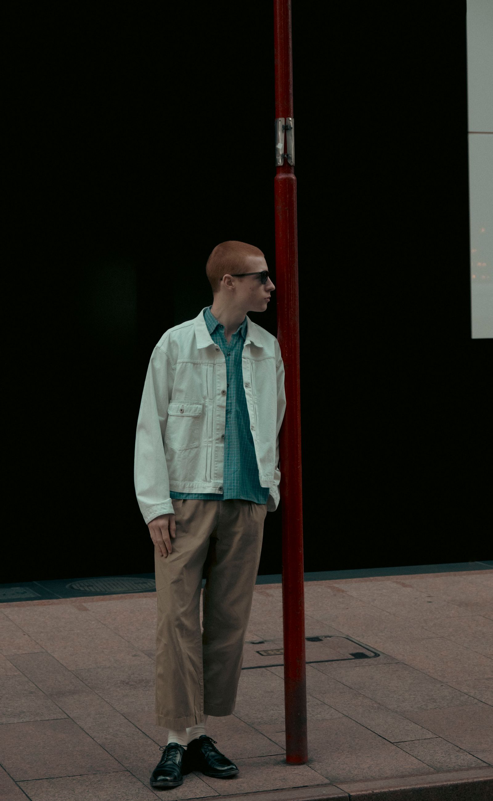 ファウンダ 25SS DENIM TRACKER JACKET(015D251007)FADE