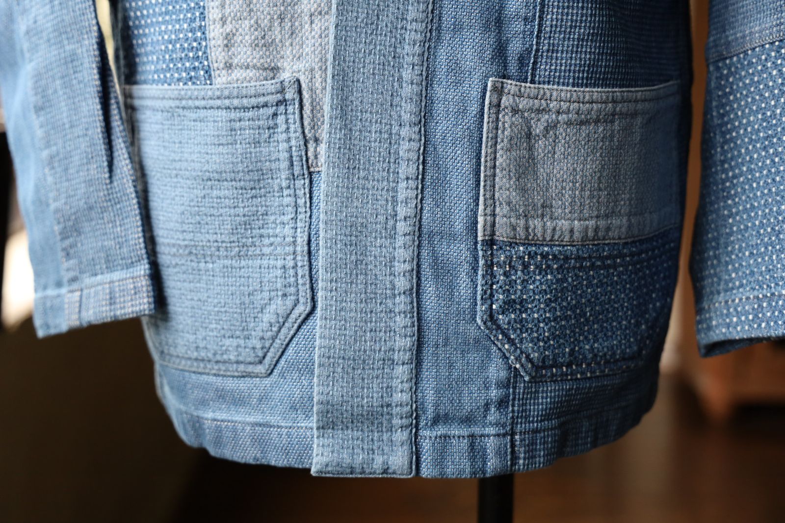 ファンダメンタル デニムシャツ HAORI JACKET 3YR WASH(FA25JK32U)INDIGO☆新作発売！