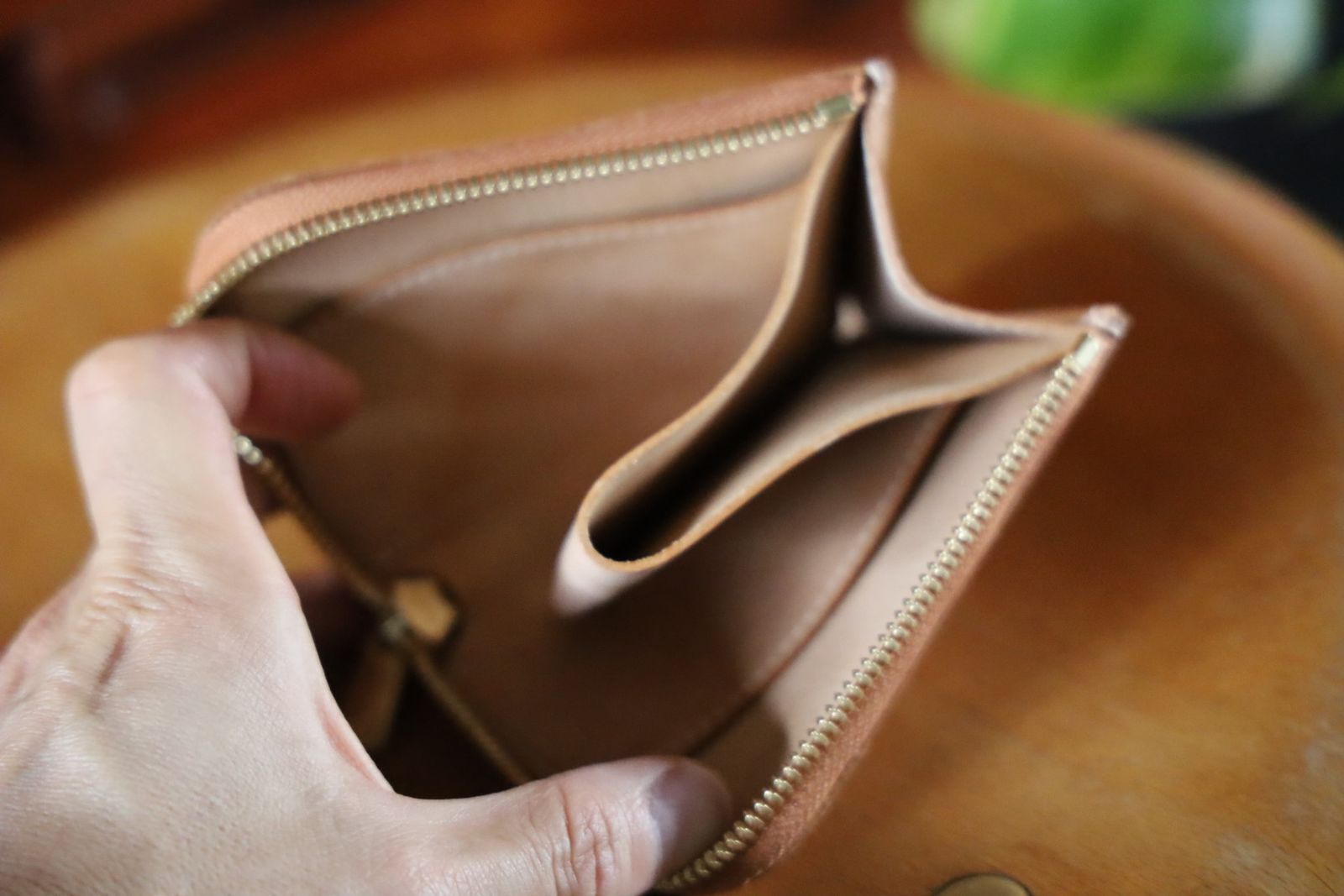 エンダースキーマ 財布 L wallet(vs-rc-lwt) natural