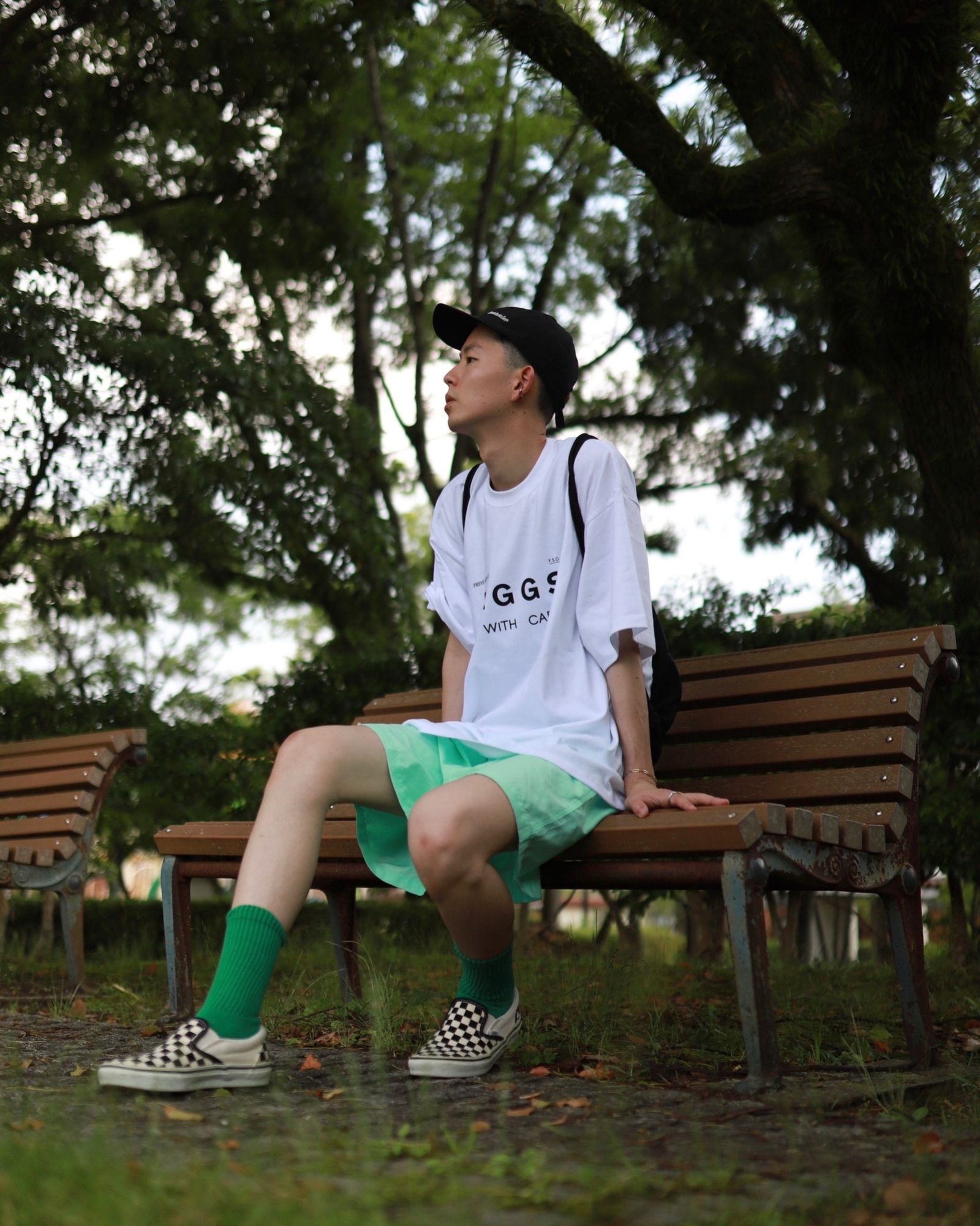 FreshService フレッシュサービス 23SS FS PRINTED TEE ”EGGS”スタイル
