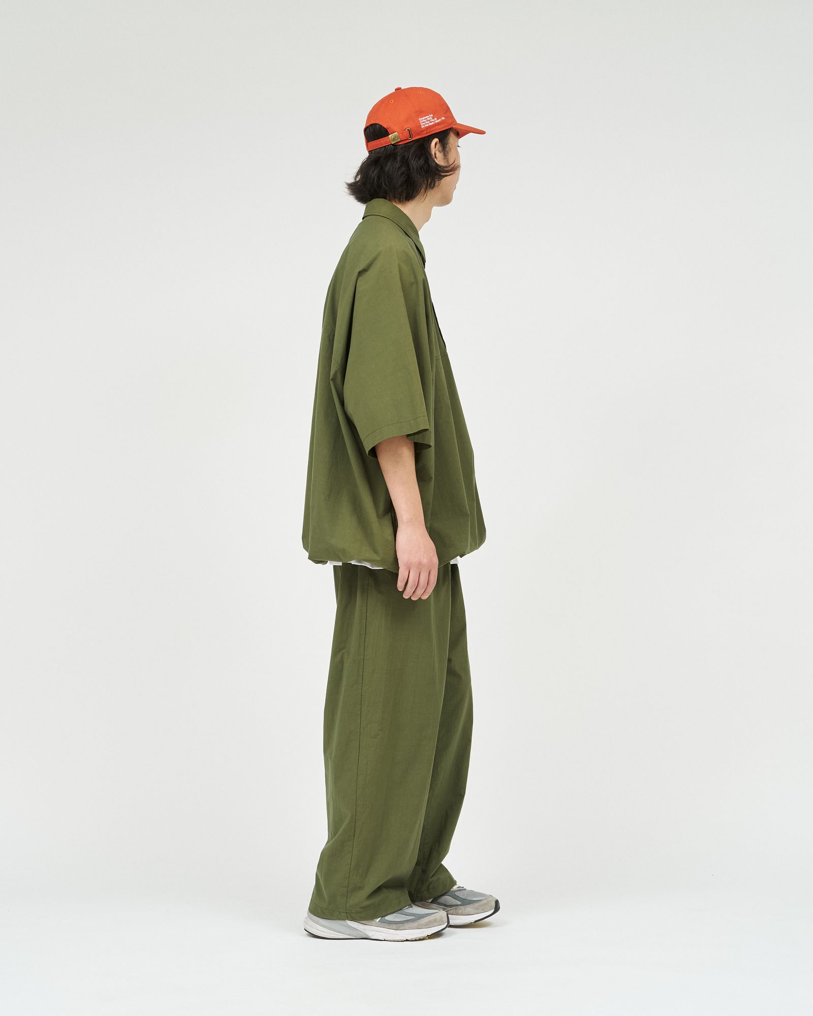 フレッシュサービス CRISP COTTON ANORAK S/S SHIRT(FSC261-50248)KHAKI☆3月14日(土)発売！