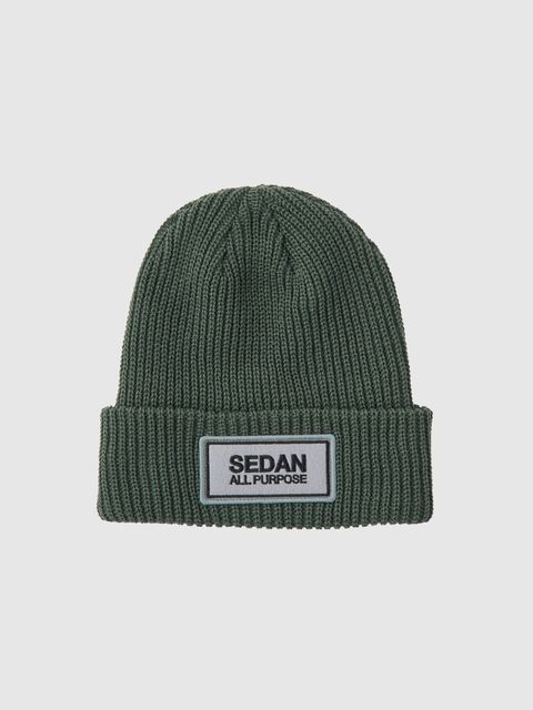 セダンオールパーパス FW24 Maison Logo Beanie(SD24F-CP04) Alpine Green