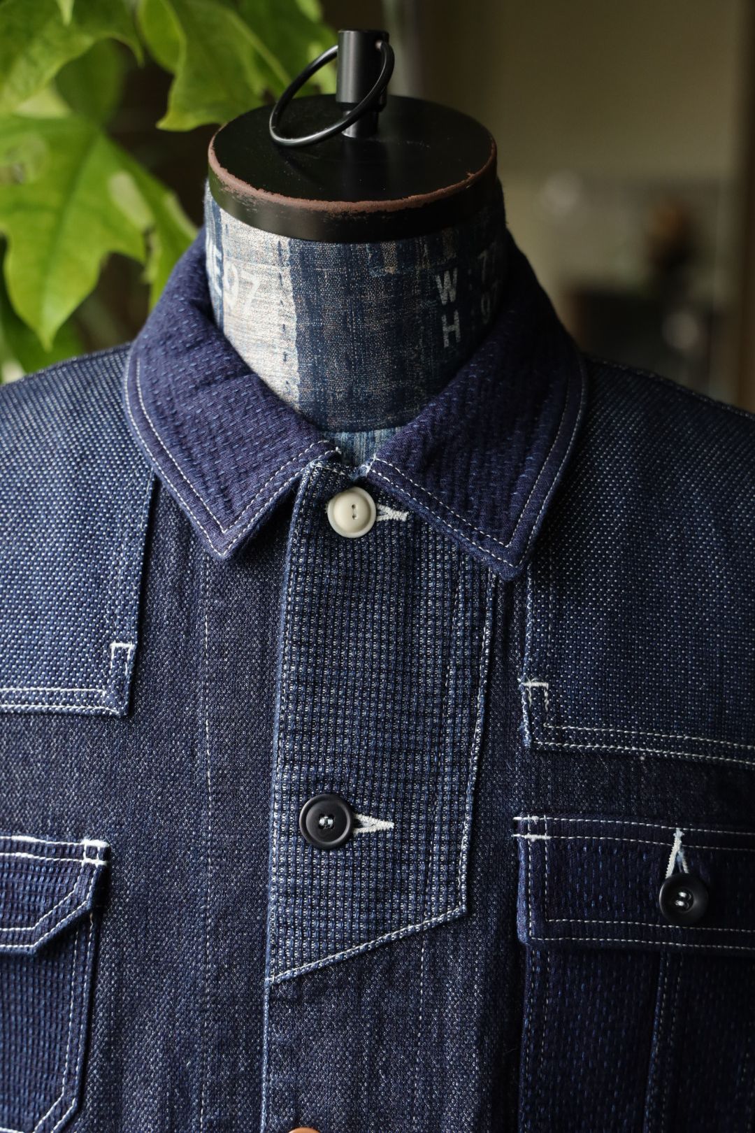 ファンダメンタル デニムシャツ COVERALL JACKET RINSE(FA25JK31R)INDIGO☆新作発売！