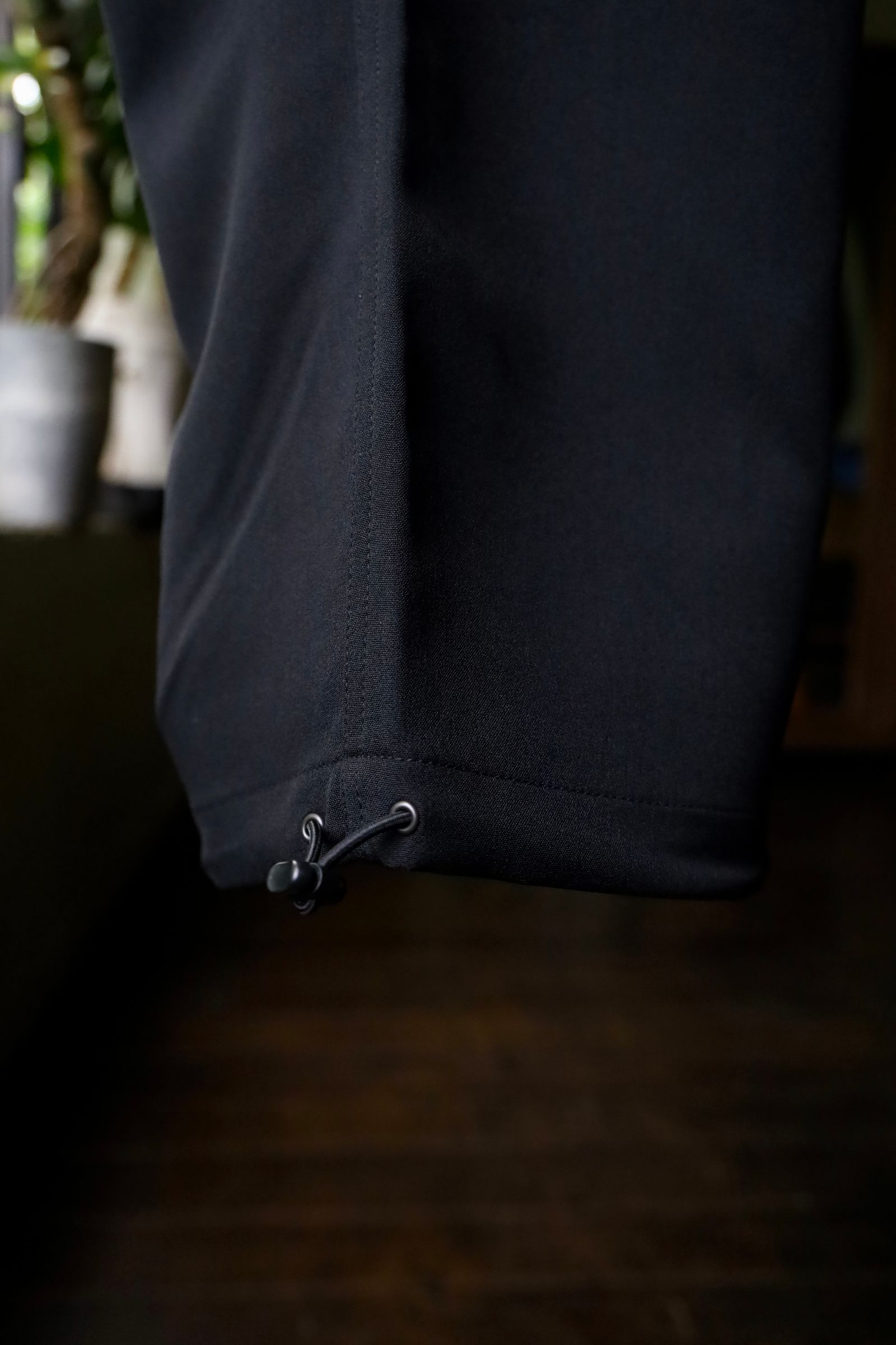 セダンオールパーパス FW24 Tech Wool Over Pant(SD24F-PT03) Black