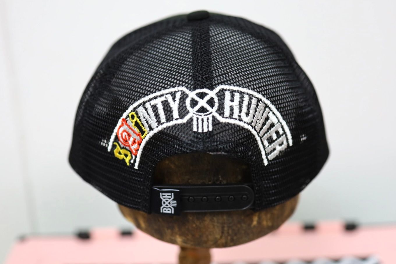 セントマイケル 26SS  SAINTY HUNTER BH_MESH CAP(SM-MK8-0000-C37)BLACK☆4月29日(水)発売！